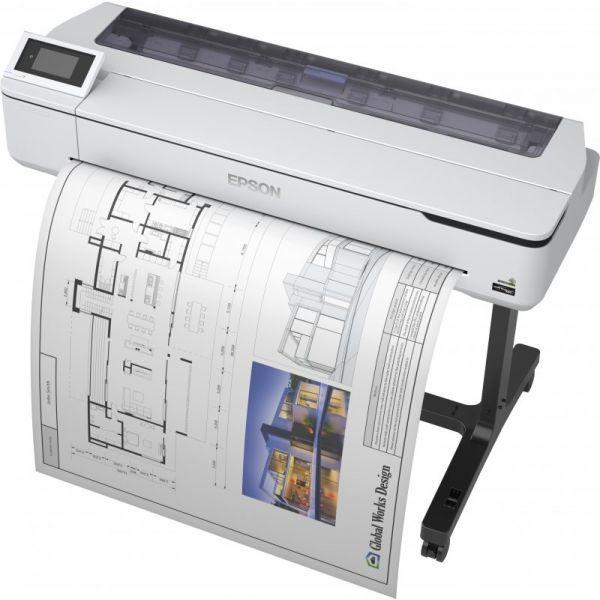 Plotter EPSON SureColor SC-T5100 (Gigabit Ethernet - Branco) — miniatura 4