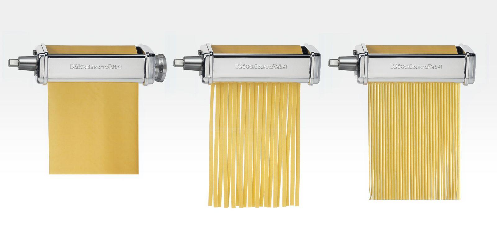 Conjunto de Acessórios para Massa KITCHENAID 5KSMPRA (Altura 5,6 cm - Cromado) — miniatura 3