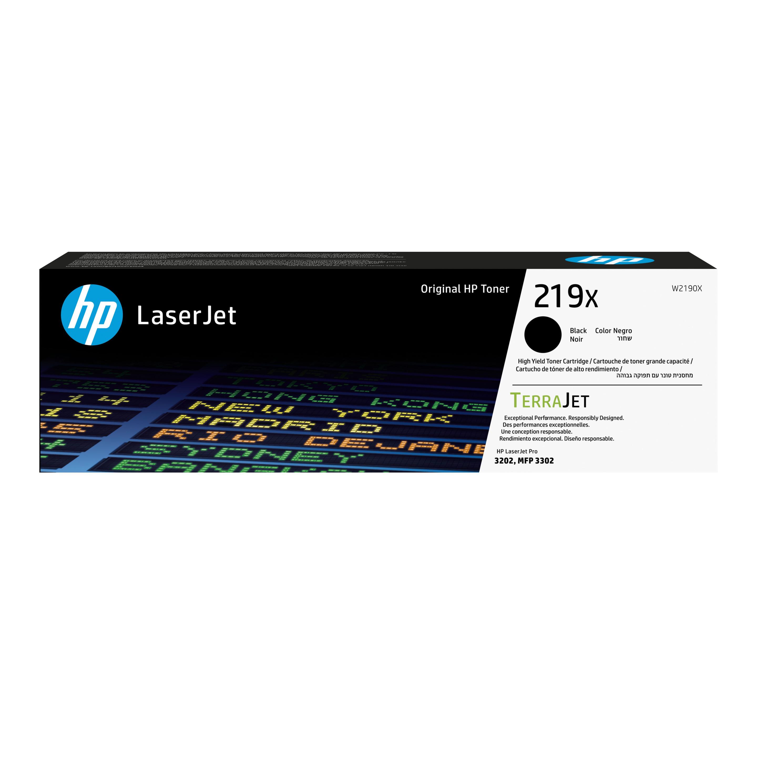 Toner HP W2190X (3200 páginas - Preto)