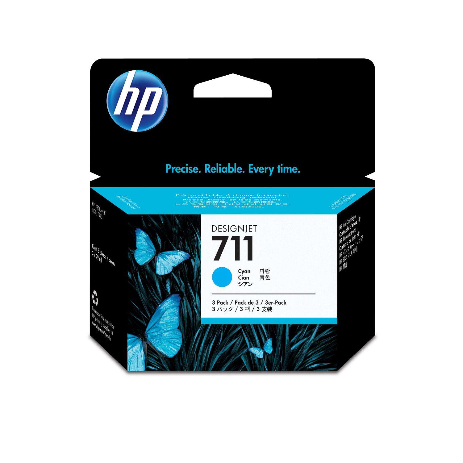 Tinteiro HP 711 CZ134A (Ciano) — miniatura 2
