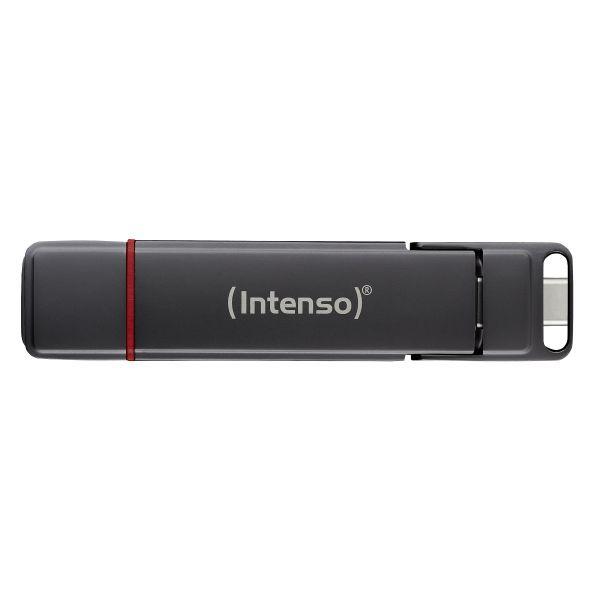 Disco SSD Externo INTENSO UX100 (250 GB - USB Type-A / USB Type-C - USB-A / USB-C - Antracite) — miniatura 3