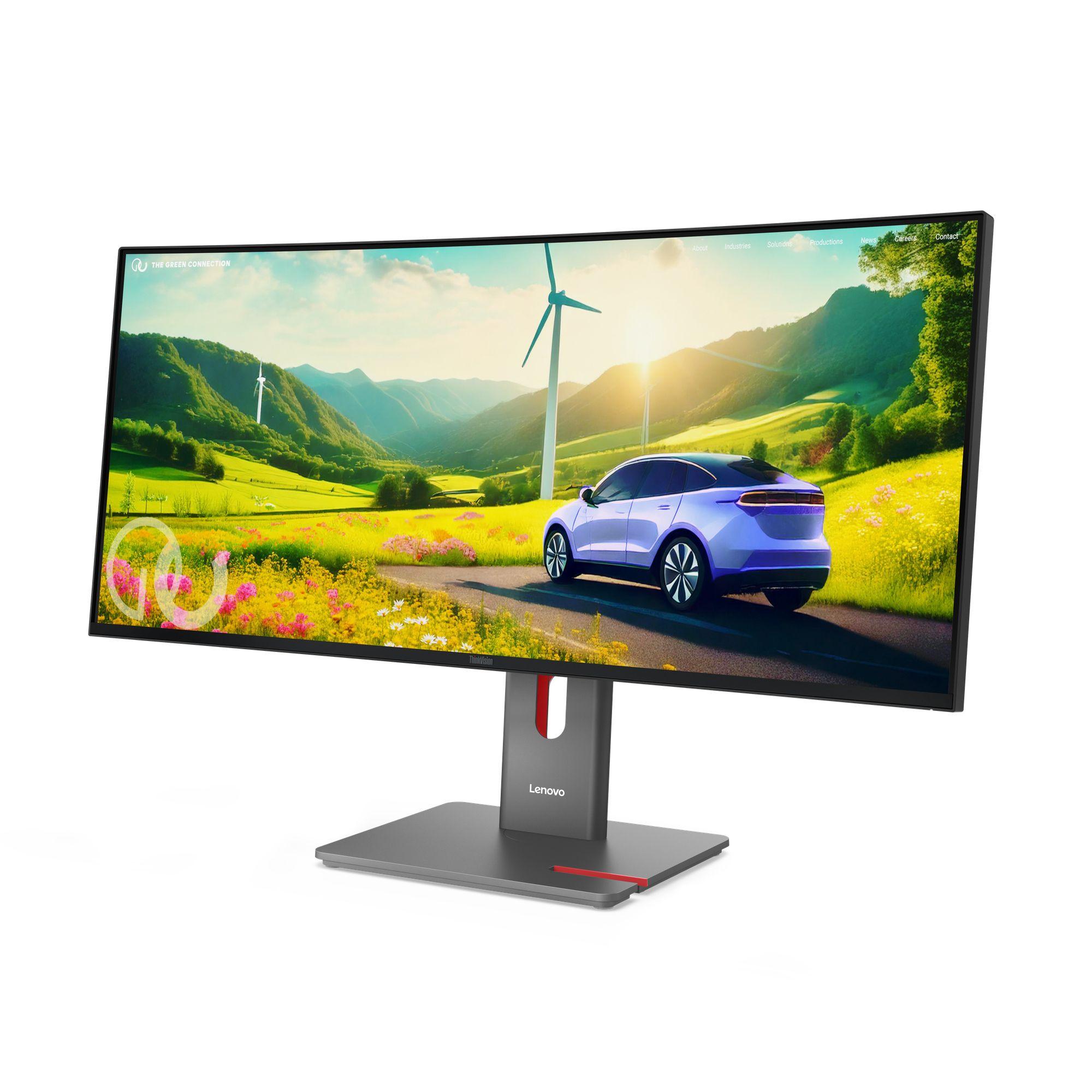 Monitor LENOVO ThinkVision P34WD-40 (34" - IPS - 120 Hz - Preto), miniatura 2