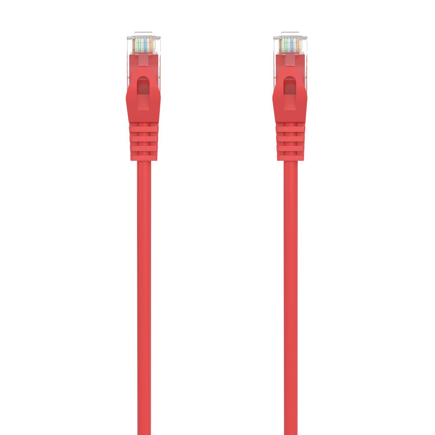 Cabo de Rede RJ45 AISENS A145-0561 (2 m - Cat6A - RJ-45 - Vermelho)