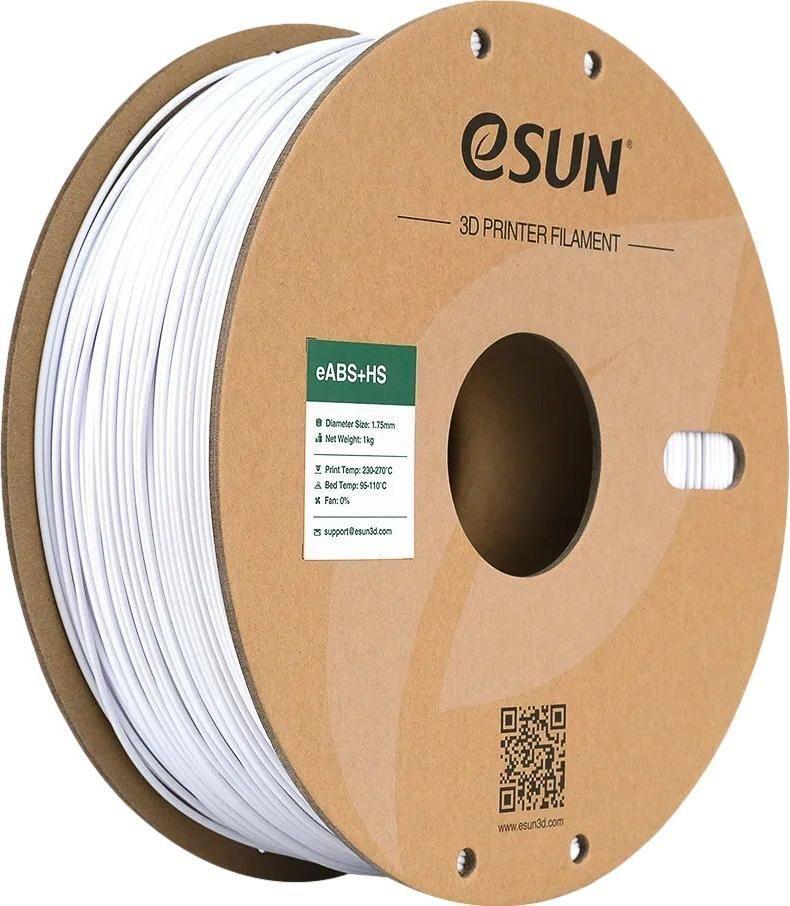 Filamento 3D ESUN eABS+HS-P175CW1 (Branco)