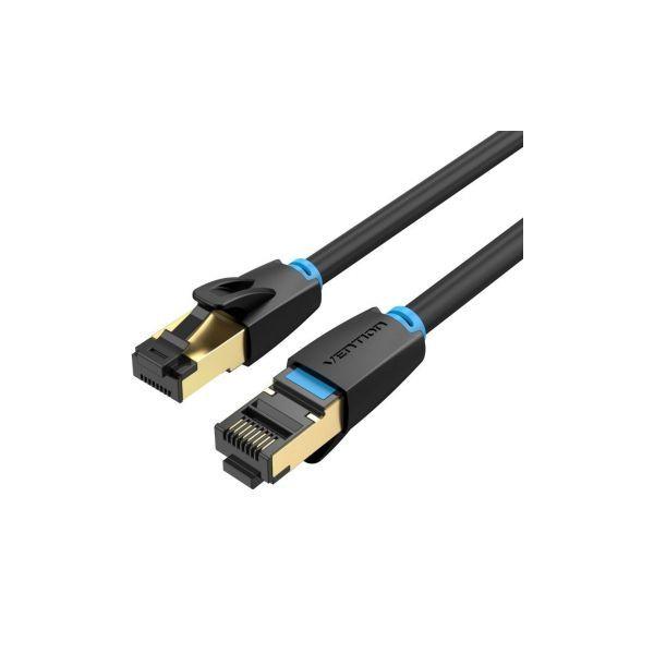 Cabo de Rede VENTION IKPBF (1 m - Cat8 - RJ-45 - Preto) — miniatura 2