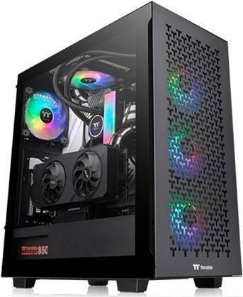Caixa PC THERMALTAKE V350 TG ARGB Air (ATX, micro ATX, Mini-ITX - Midi Tower - SPCC - Preto)