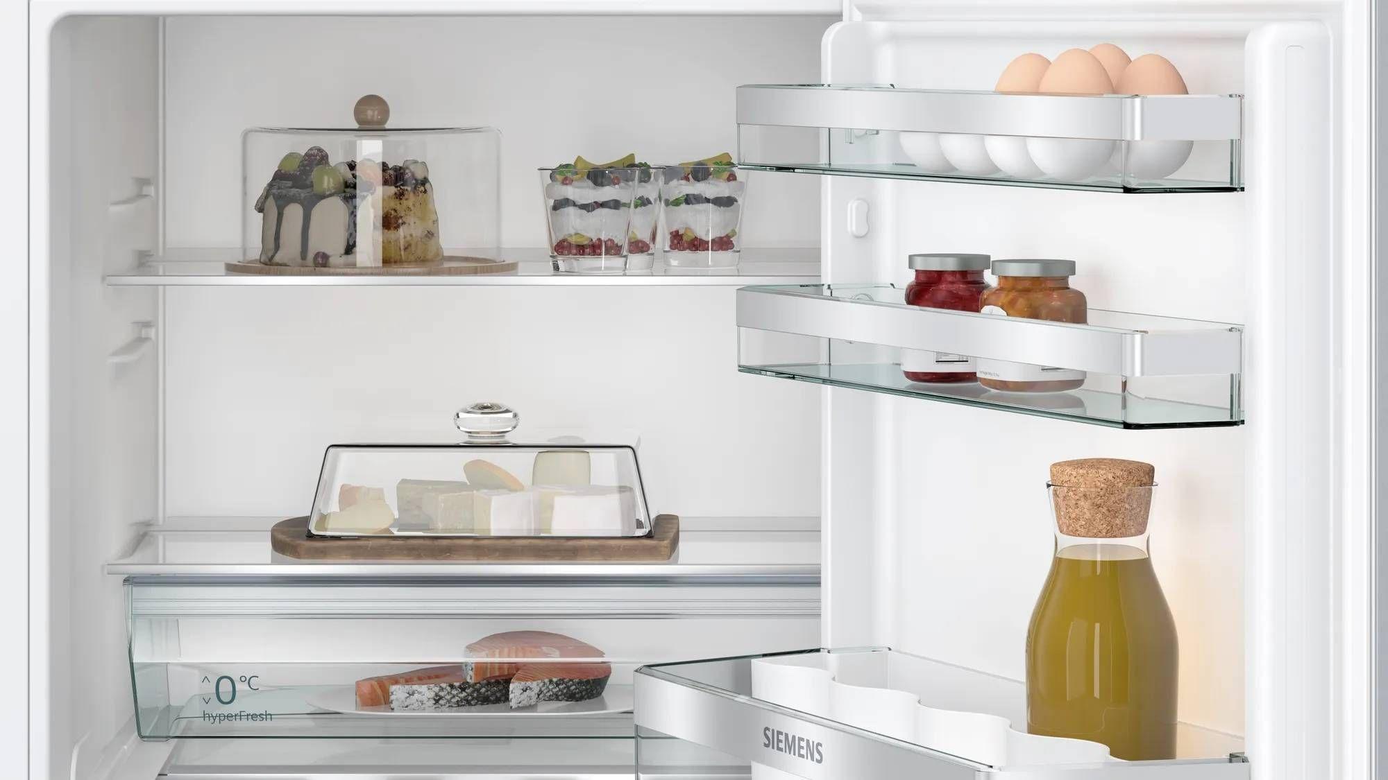 Frigorífico sem Congelador Encastre SIEMENS iQ500 KU21RADE0 (82x59,8x54,8 cm - 60 cm - 82 cm - Branco), miniatura 3