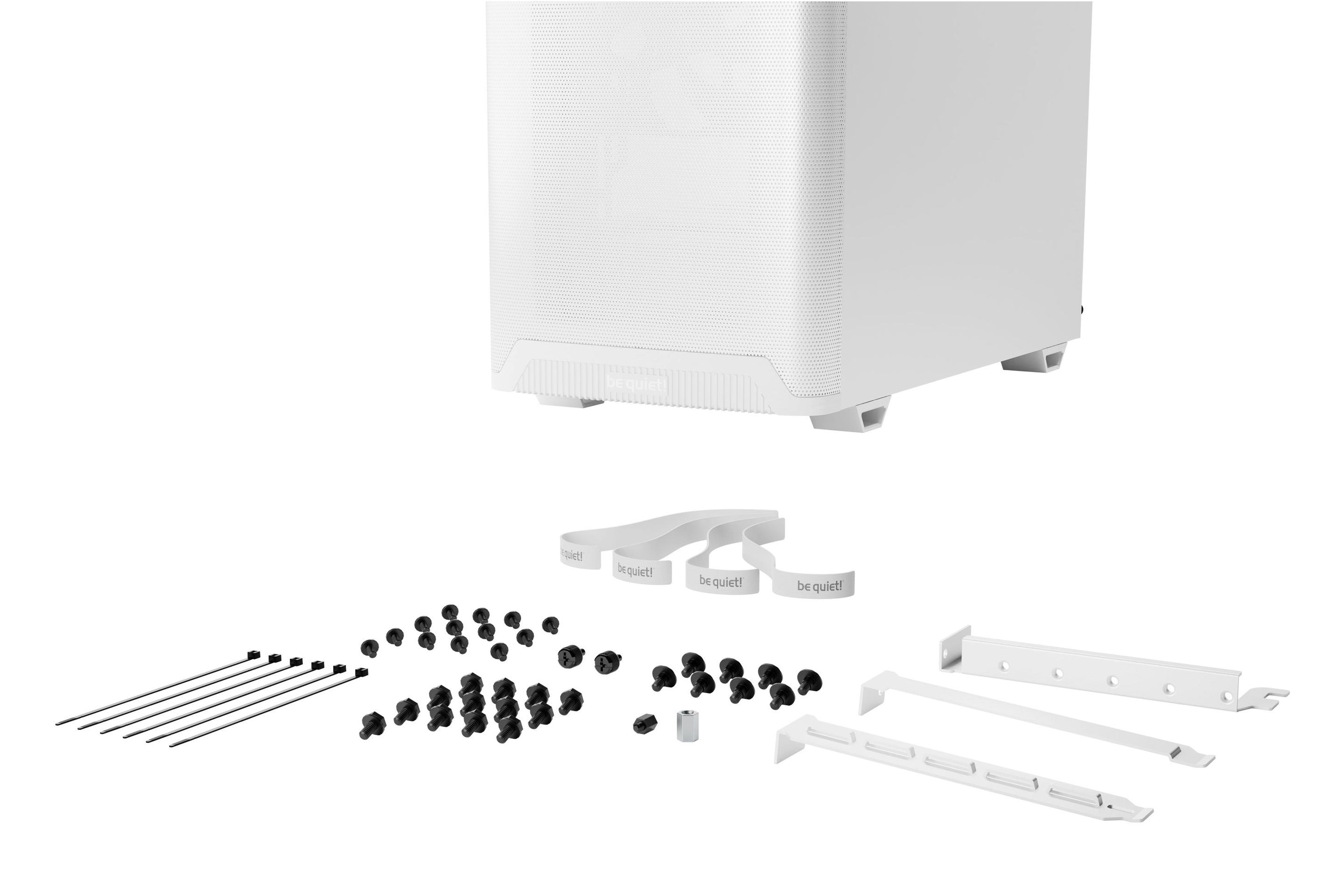 Caixa PC BE QUIET! Pure Base 501 LX (ATX, micro ATX, Mini-ATX - ATX, PS2 - Midi Tower - Branco) — miniatura 7