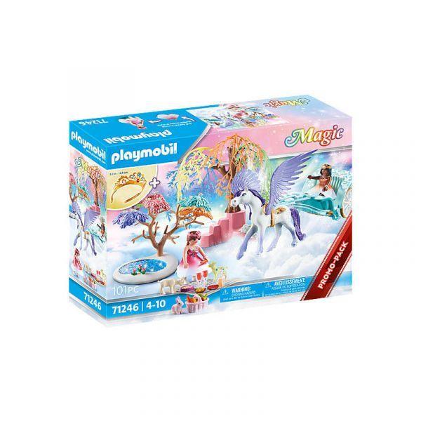 Conjunto de Construção PLAYMOBIL 71246 Magic Piquenique com Carruagem Pegasus (4 a 10 anos - Multicor), miniatura 2