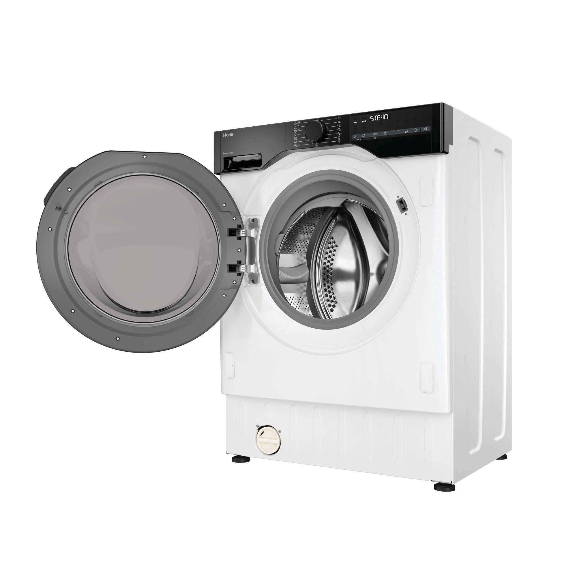 Máquina de Lavar e Secar Roupa de Encastre HAIER BHA6SD696M6DB9S (B - 9 kg - 6 kg - Branco), miniatura 3