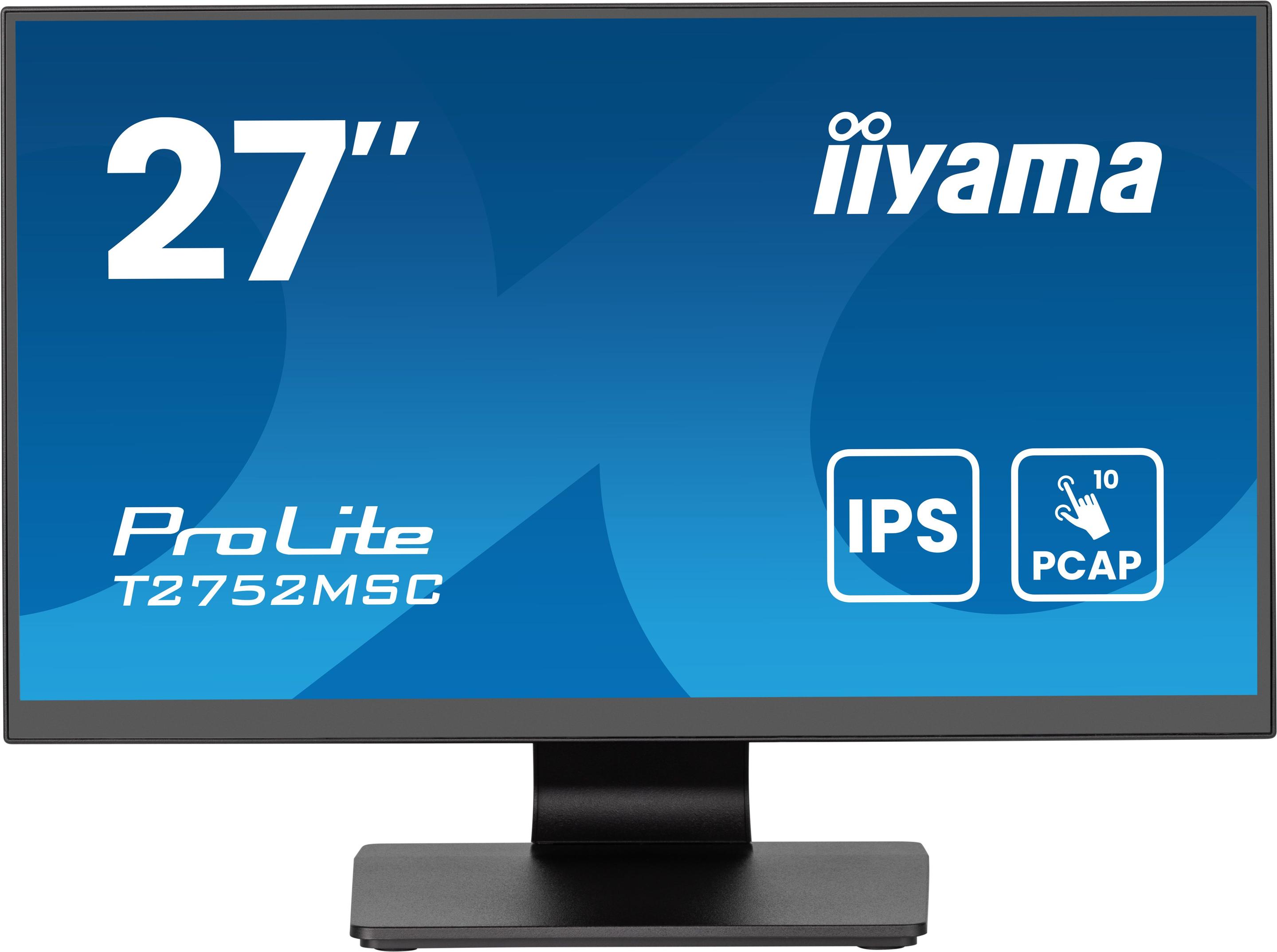 Monitor IIYAMA ProLite T2752MSC-B1AG (27" - IPS - 100 Hz - Preto) — miniatura 3