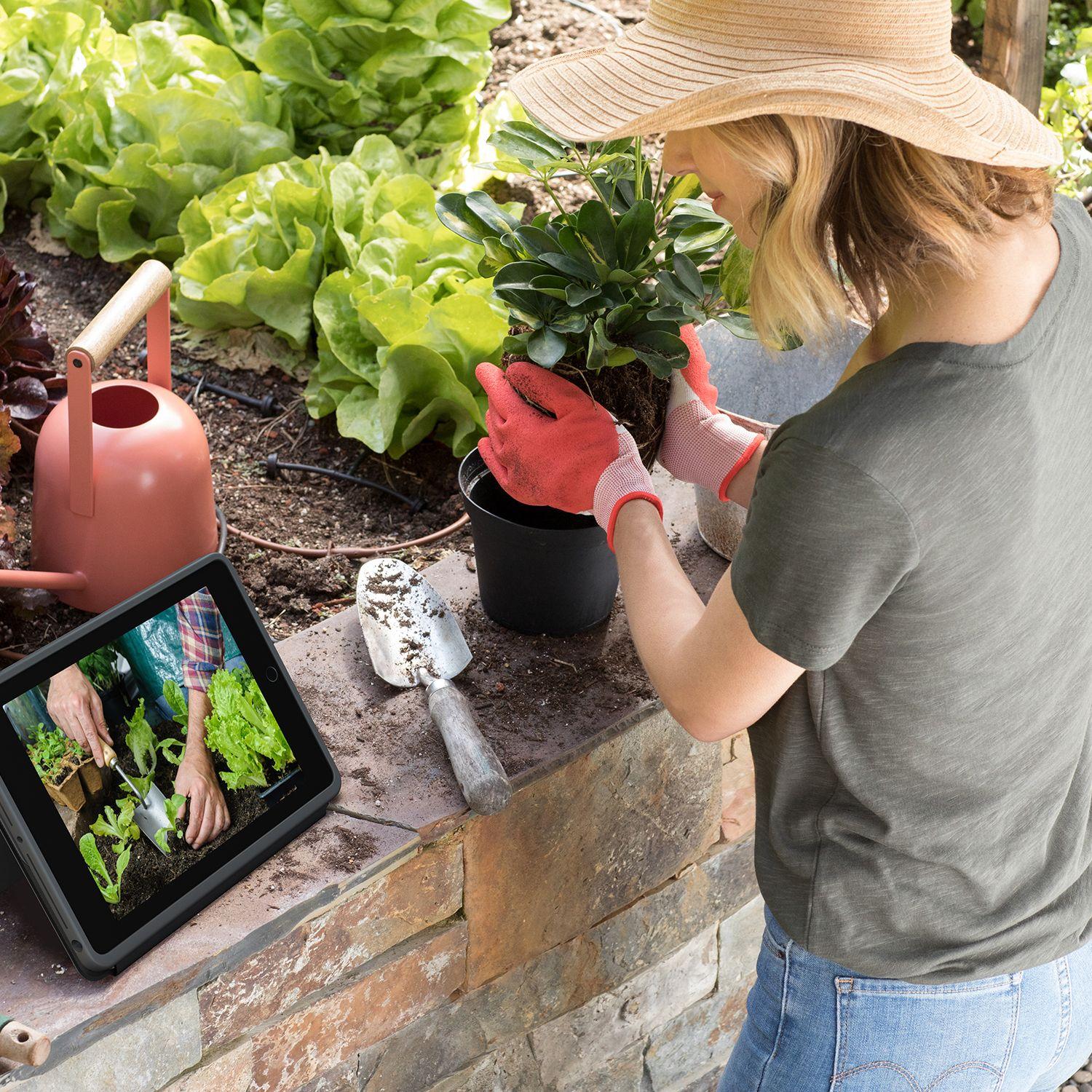 Teclado LOGITECH Rugged Folio (Francês - Smart Connector - Acoplamento - Grafite) — miniatura 10