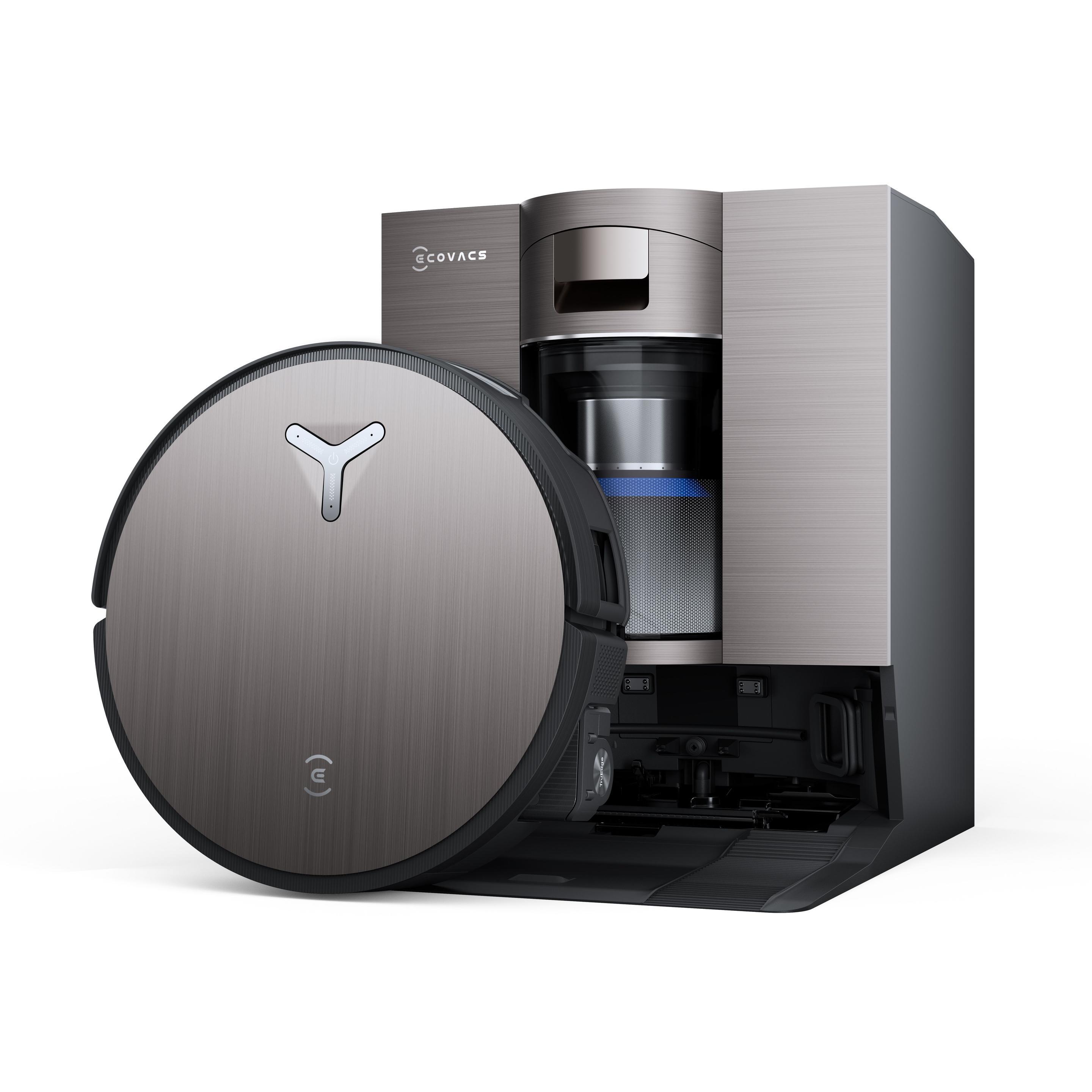 Robô Aspirador ECOVACS Deebot X11 OmniCyclone (19500 Pa - 0,22 l - 62,9 dB - Preto)