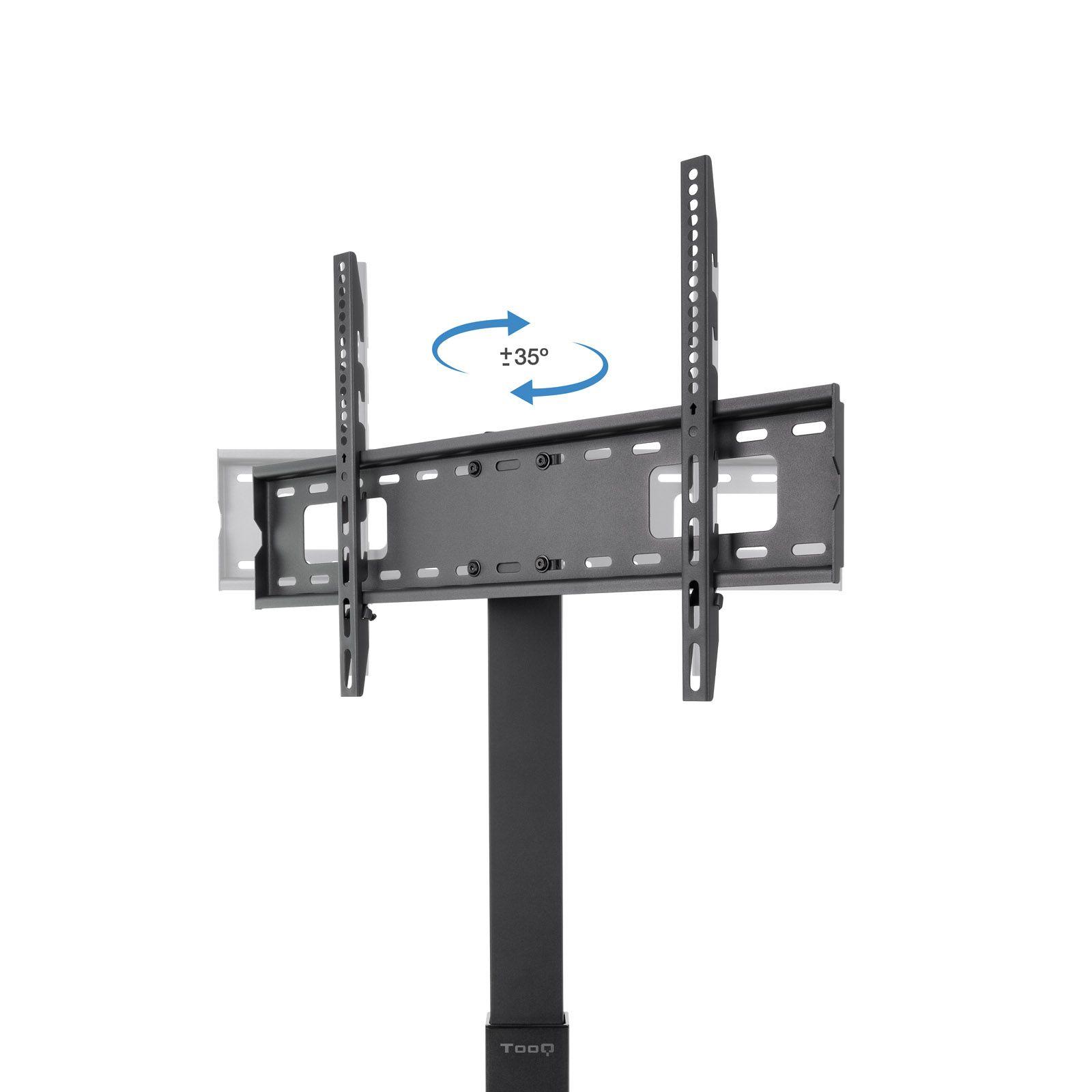 Suporte de Chão para TV TOOQ Moon FS2287M-B (37-75" - VESA 600x400 - 40 kg - Preto), miniatura 4