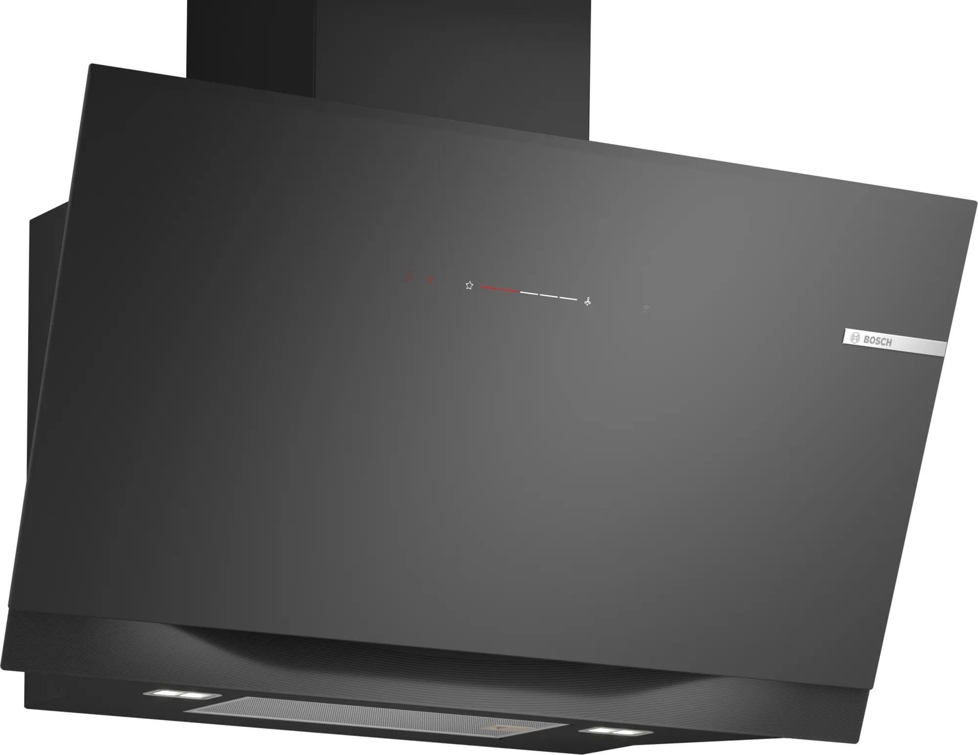 Exaustor de Parede BOSCH Serie 8 DWK91LT60 (89 cm - 45 cm - Preto)