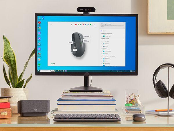Rato LOGITECH MX Anywhere 3S for Business (Mão direita - 8000 DPI - Laser - Cinzento-claro) — miniatura 3
