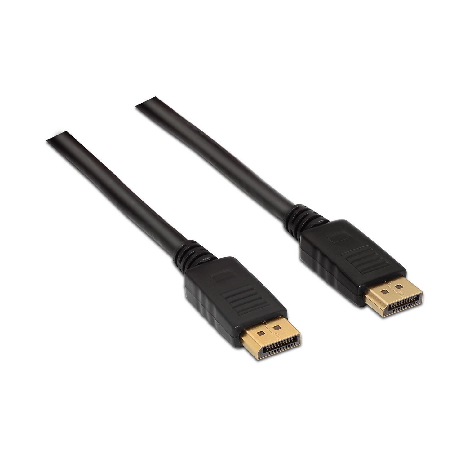 Cabo DisplayPort AISENS A124-0130 (3 m - Preto)