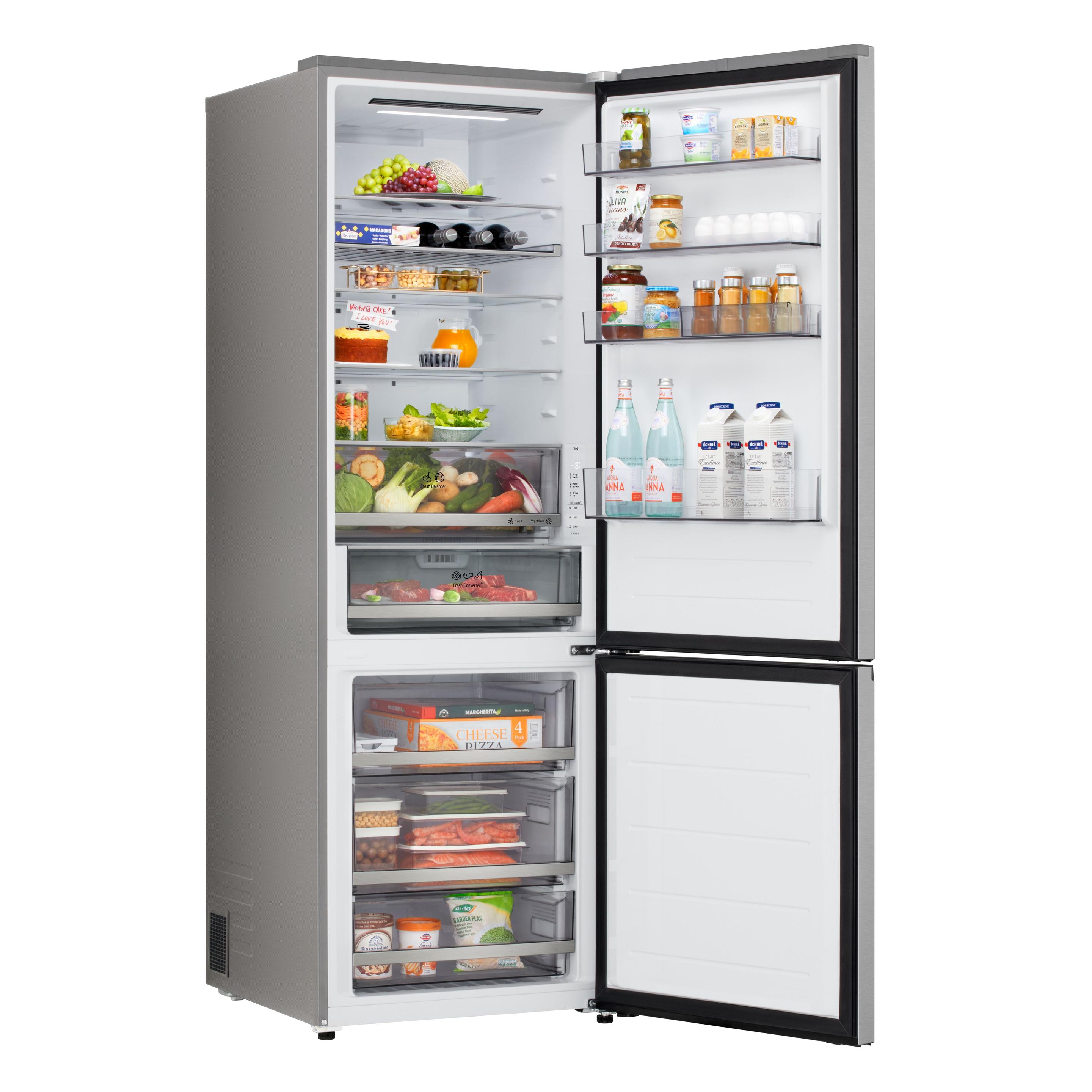 Frigorífico Combinado Independente LG GBBW322CPY (465 l - 203x69,7x70,4 cm - 70 cm - Prateado) — miniatura 6