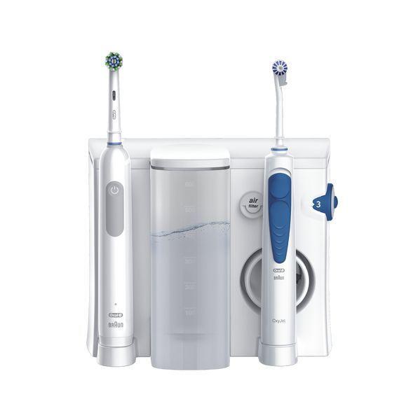 Centro Dentário ORAL-B OxyJet + PRO 1 (Azul e Branco) — miniatura 2