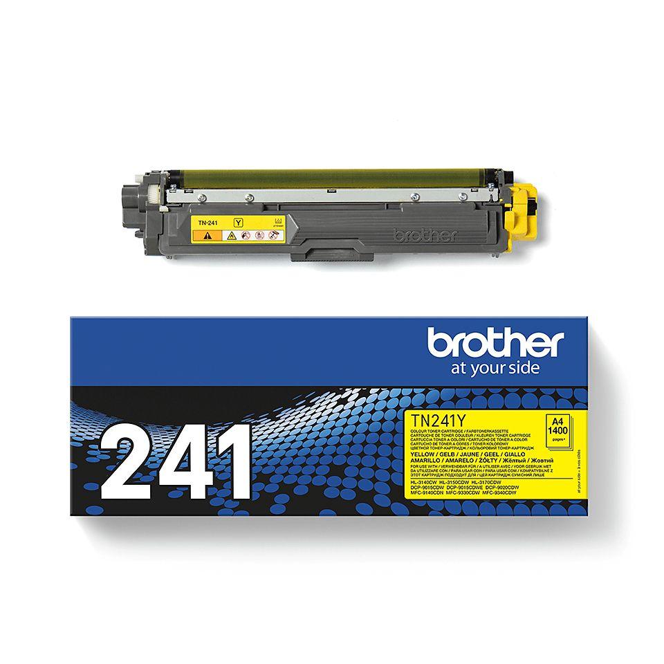 Toner BROTHER TN-241Y (1400 páginas - Amarelo) — miniatura 2