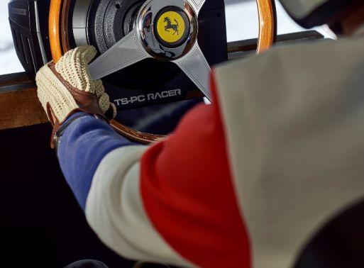 Volante Add-on THRUSTMASTER Ferrari 250 GTO (PC - Madeira e Cinzento) — miniatura 2