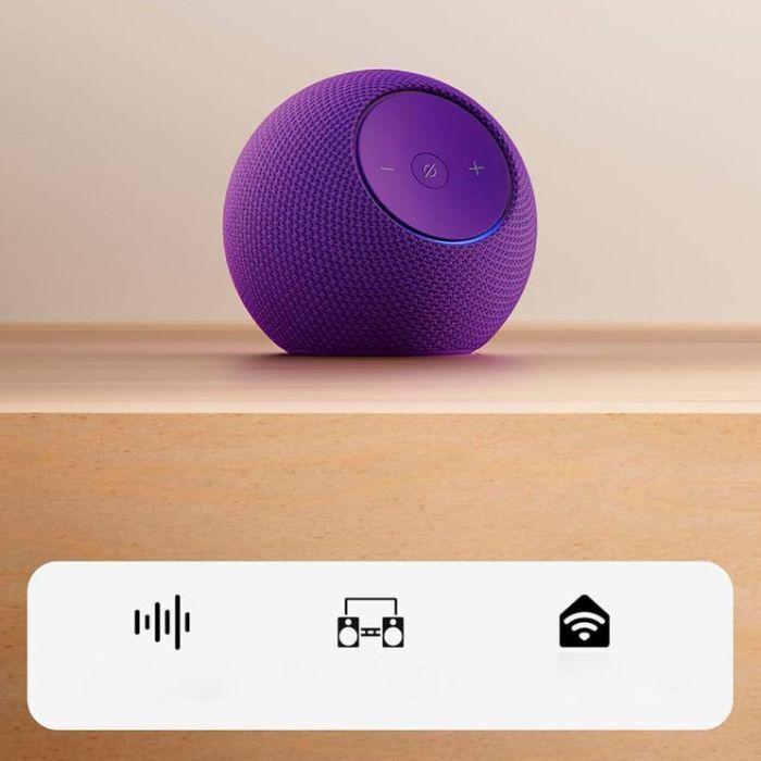 Coluna Inteligente AMAZON Echo Dot Max (Sem fios - Roxo) — miniatura 2