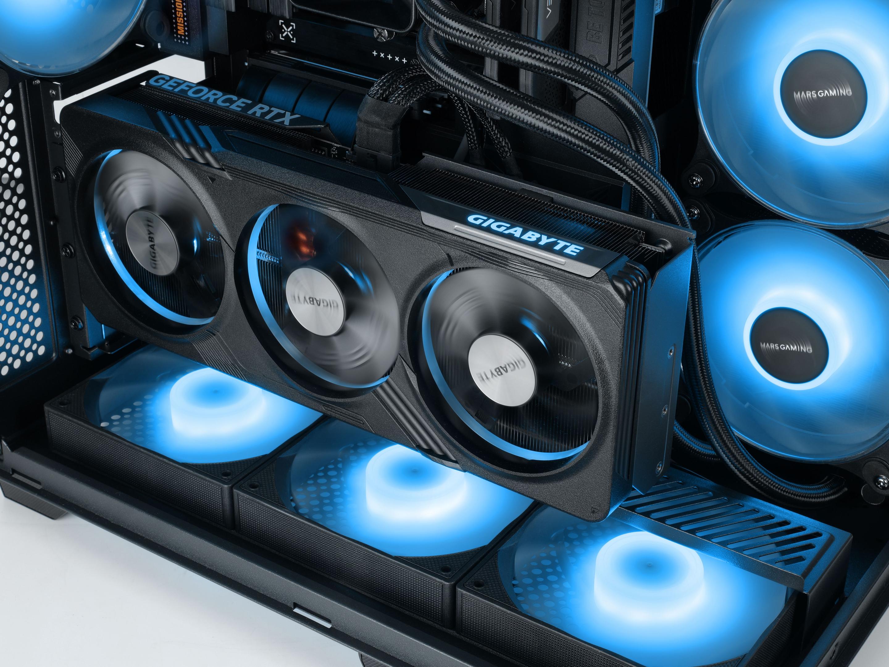 Cabo Riser PCIe MARS GAMING MCAPCIE40 (0,3 m - PCIe 4.0 x16 - Preto) — miniatura 4