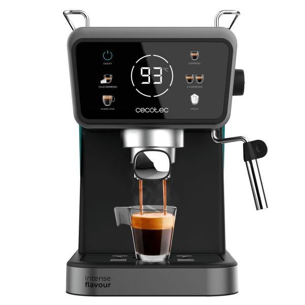 Máquina de Café Expresso CECOTEC Power Espresso Touch ColdBrew (ColdBrew - 20 bar - 1,5 L - Prateado)