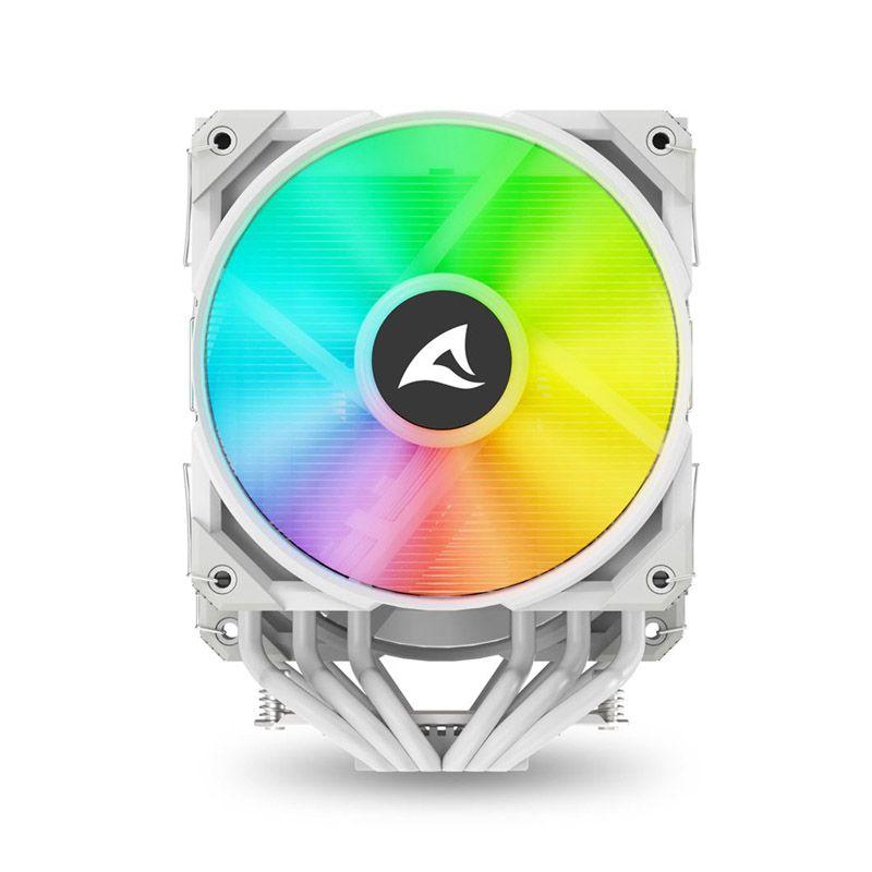 Cooler para Processador SHARKOON A60 RGB White (RGB - 3,6 W - Branco), miniatura 2