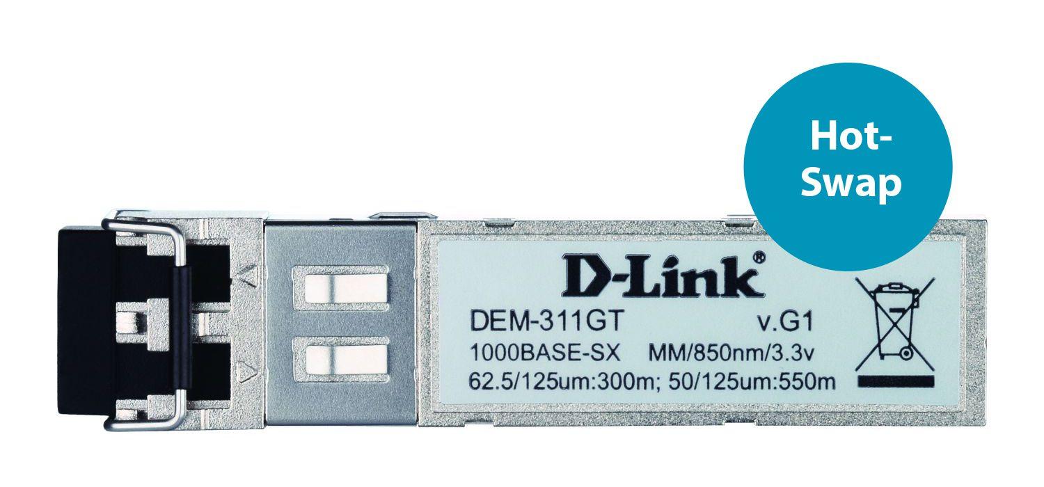 Módulo Transcetor SFP D-LINK DEM-311GT (1000 Mbit/s - Metálico) — miniatura 3