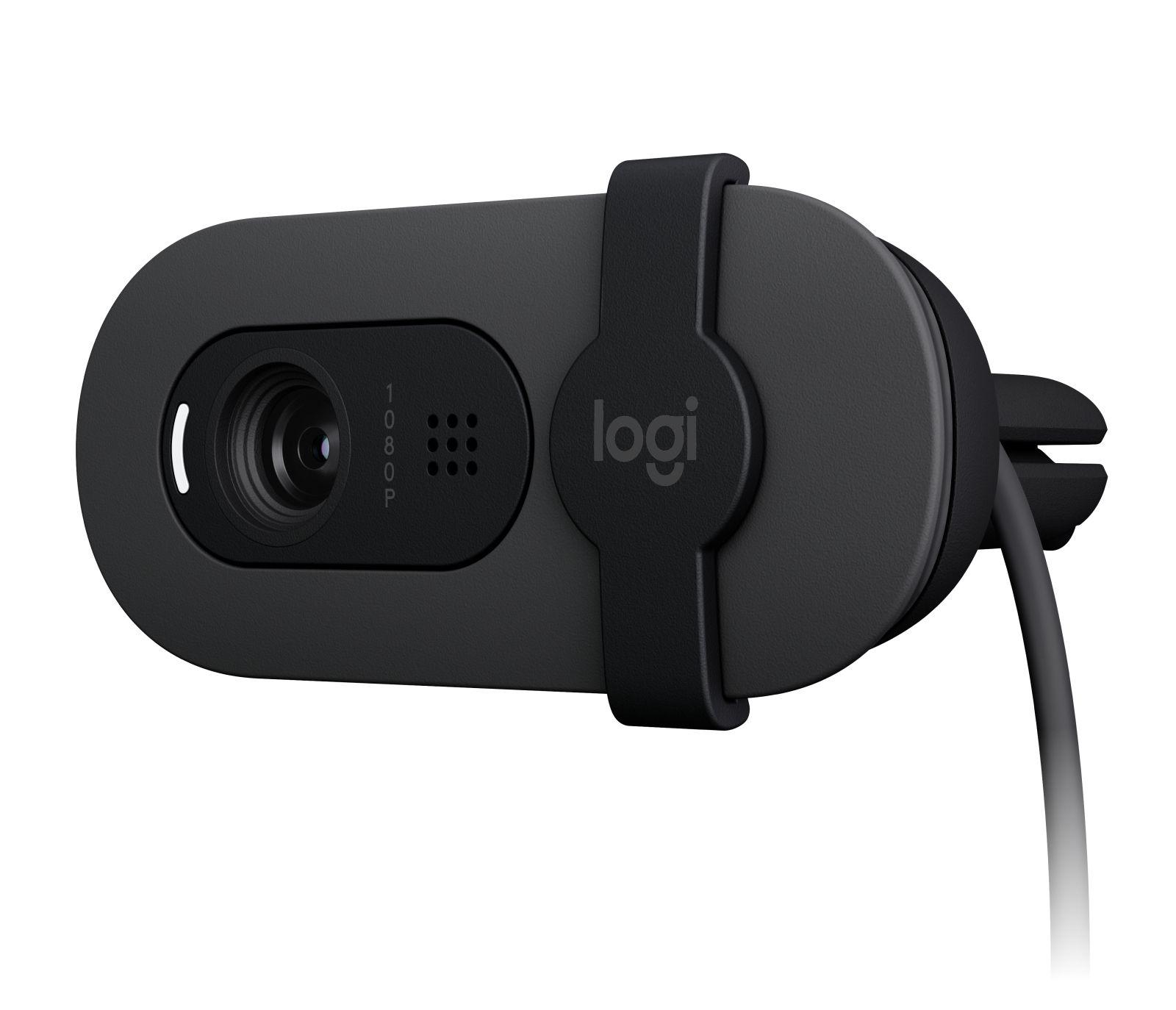 Câmara Web LOGITECH Brio 100 (Full HD - 30 fps - 1920 x 1080 pixels - Grafite)