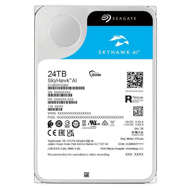 Disco Rígido SEAGATE SkyHawk AI ST24000VE002 (24 TB - 3.5" - Serial ATA III), miniatura 4