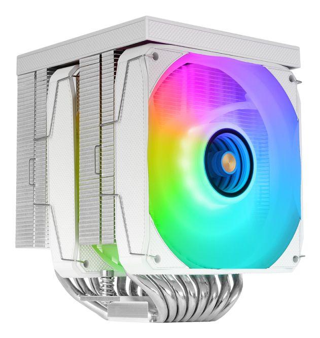 Cooler CPU MARS GAMING MCPU-LCDPRO-120 (120 mm - 2300 RPM - Multi - Branco)