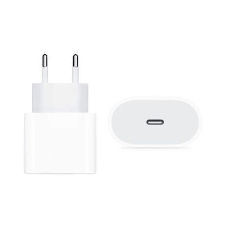 Carregador de Parede APPLE MHJE3ZM/A (20 W - Branco)