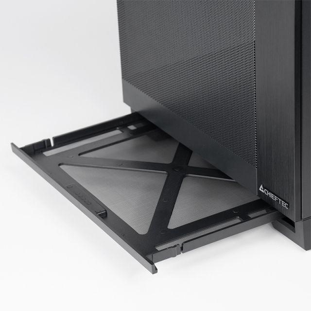 Caixa de Computador CHIEFTEC Visio Air GM-30B-M-OP (ATX, Micro ATX - Cubo - 17,5 cm - Preto) — miniatura 8