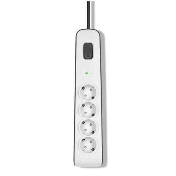 Régua de Proteção Contra Sobretensão BELKIN BSV400VF2M-V2 (Tipo F - Cinzento e Branco), miniatura 3
