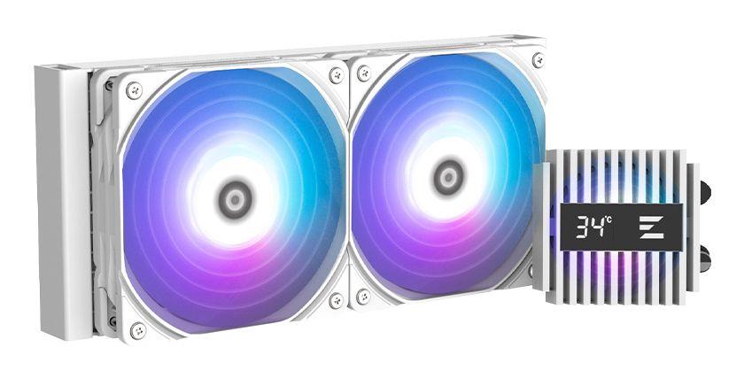 Refrigerador Líquido AIO para CPU ZALMAN Alpha2 A24 (120 mm - 2000 RPM - Multi - Branco)