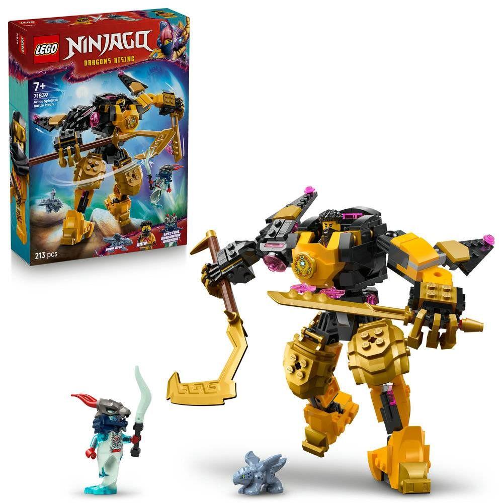 LEGO 71839 Ninjago Mech de Batalha Spinjitzu do Arin (7+ anos - 213 peças) — miniatura 3