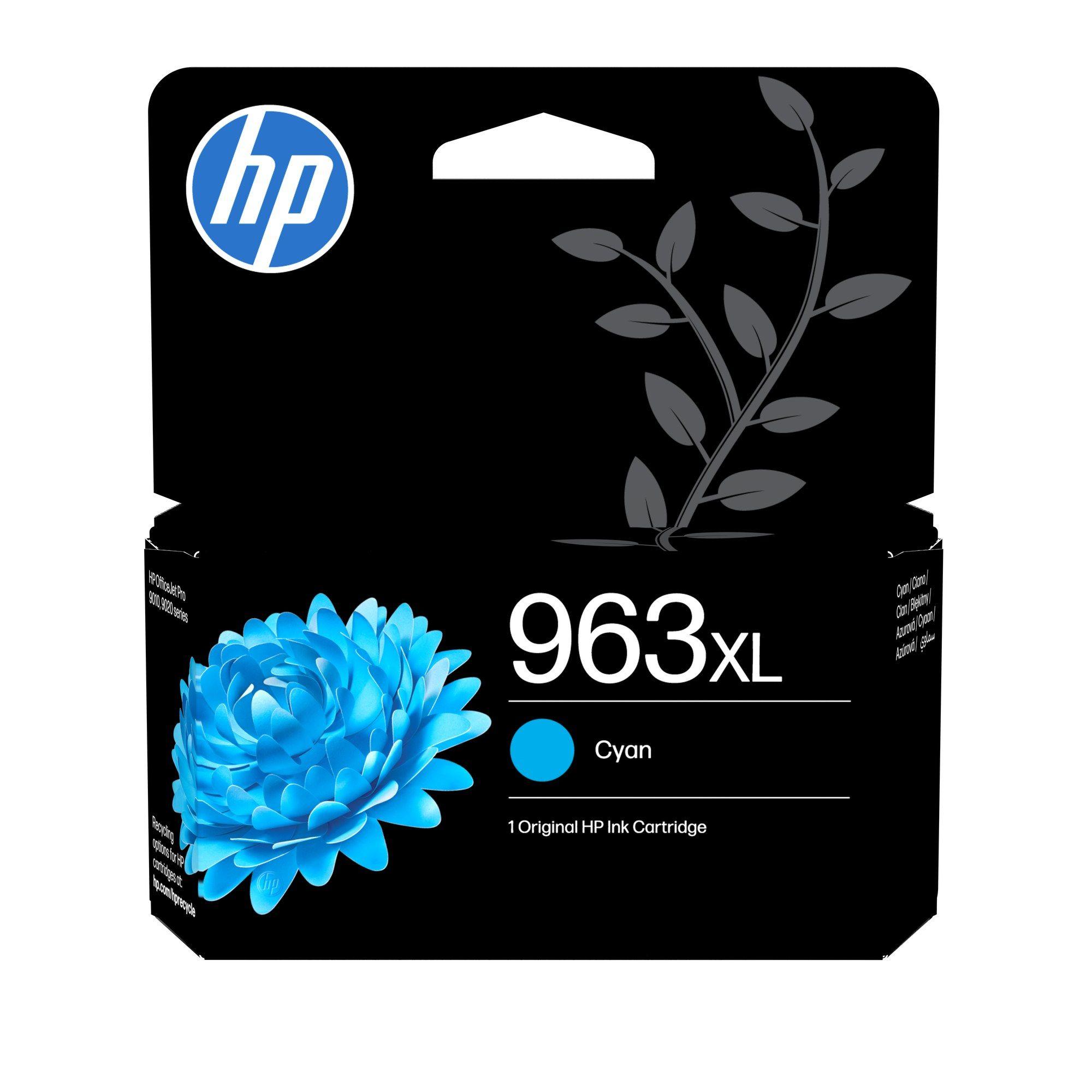 Tinteiro HP 3JA27AE (1600 páginas - Ciano)