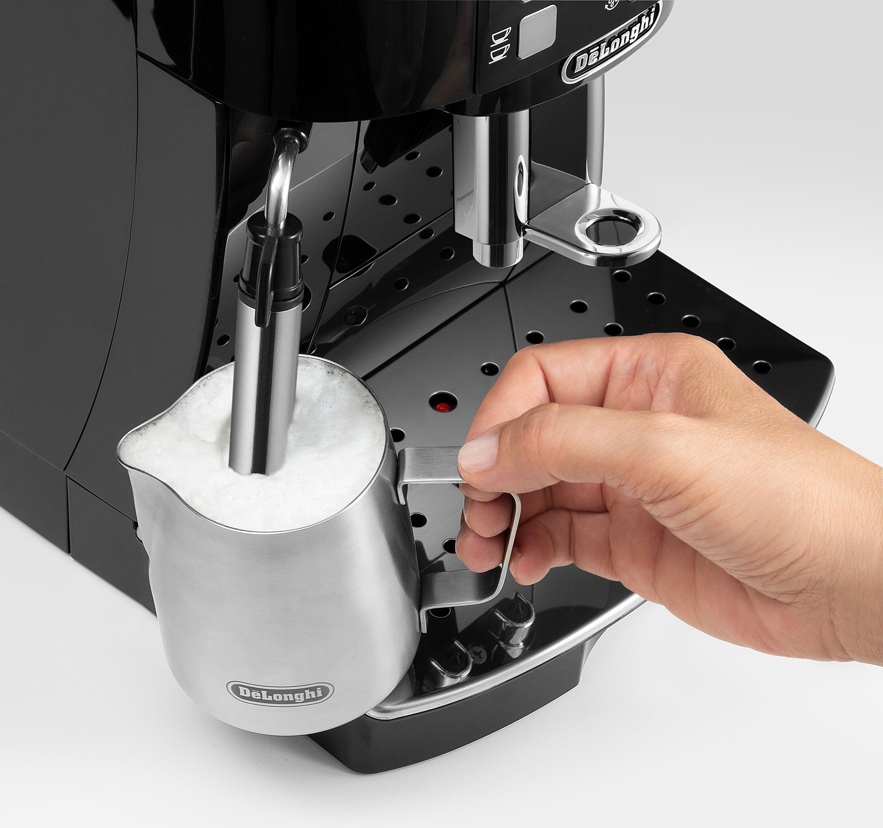 Máquina de Café Automática DE’LONGHI Magnifica S ECAM 21.110.B (Grãos de café, Café moído - 1450 W - 15 bar - Preto), miniatura 4