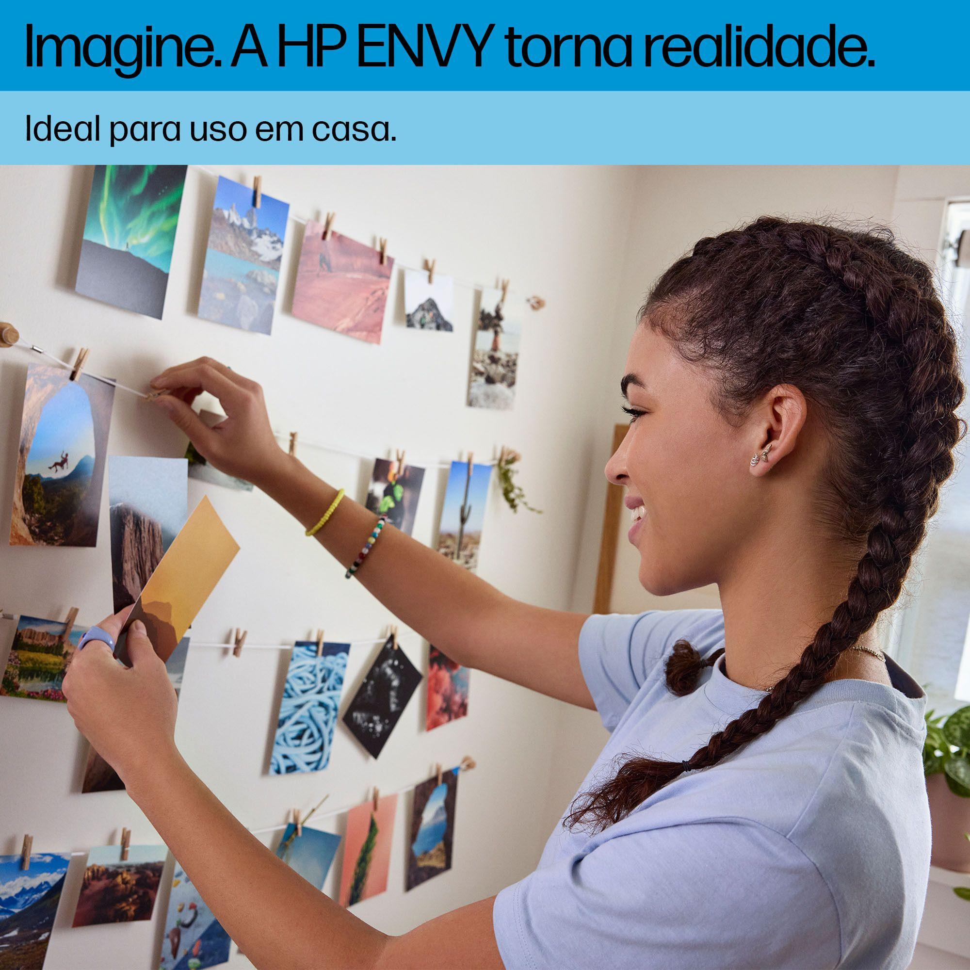 Impressora Multifunções HP ENVY Inspire 7920e (A4 - Impressão a cores - 125 folhas - Bege), miniatura 10