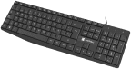 Teclado NATEC Nautilus Slim (Espanhol - Interruptor de membrana - Tamanho completo - Preto)