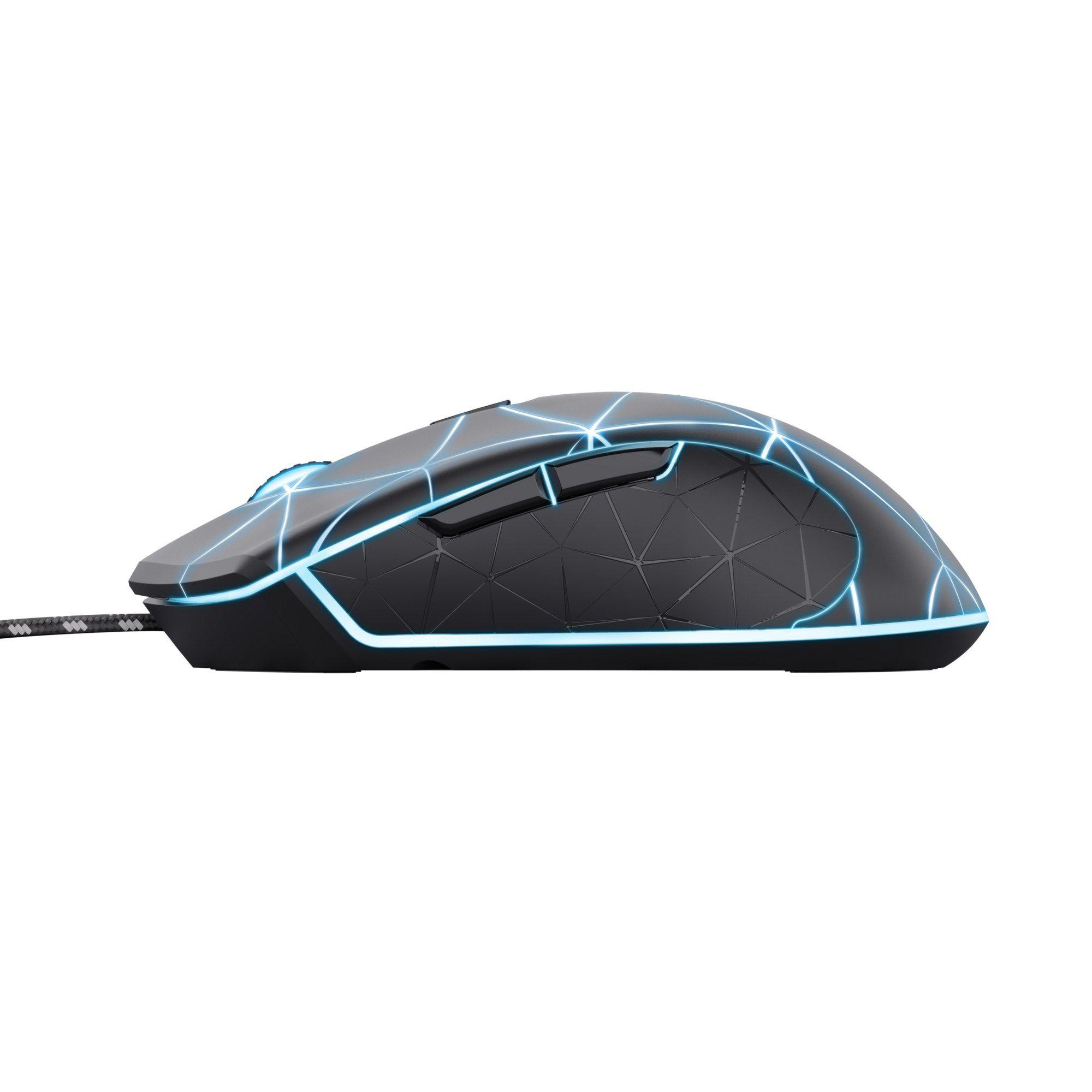 Rato TRUST GXT 133 Locx (Mão direita - 4000 DPI - Ótico - Preto), miniatura 4