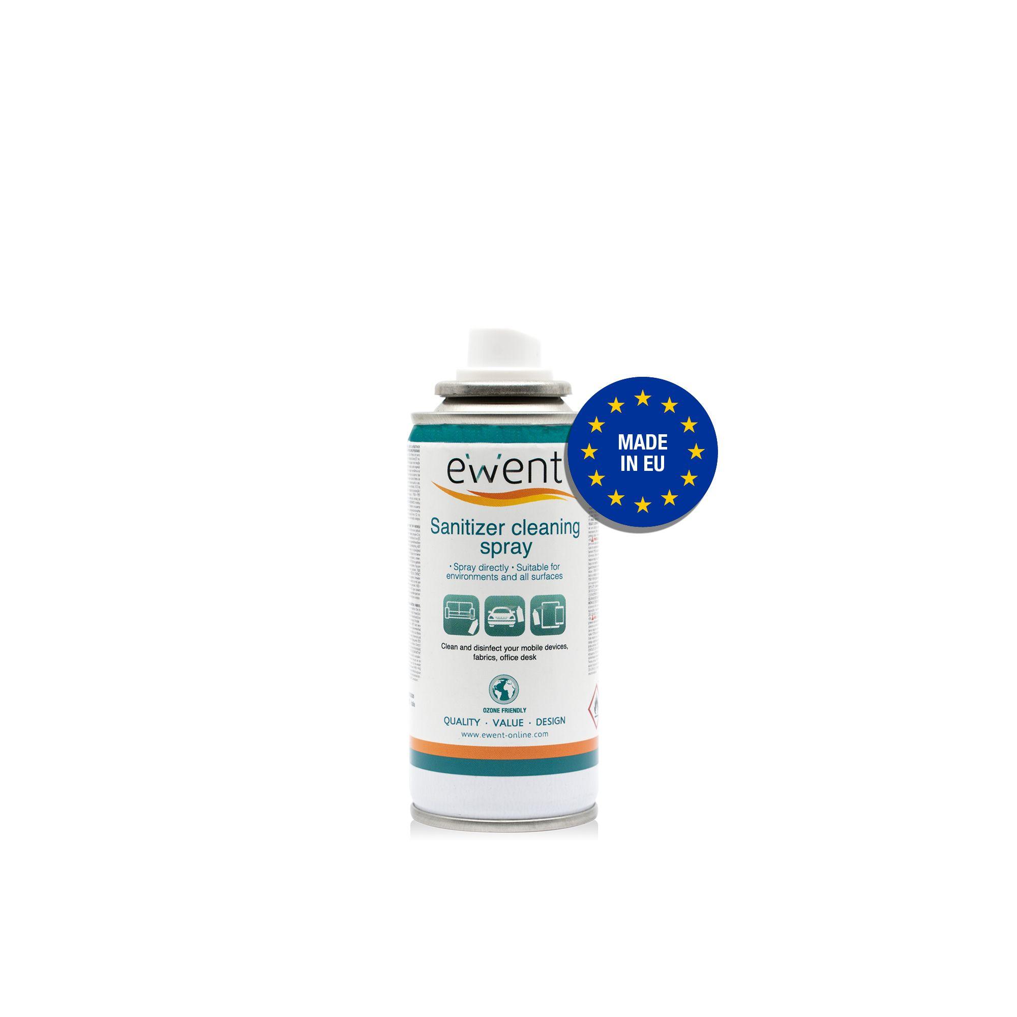 Spray de Limpeza Desinfetante EWENT EW5675 (Universal - Branco) — miniatura 2