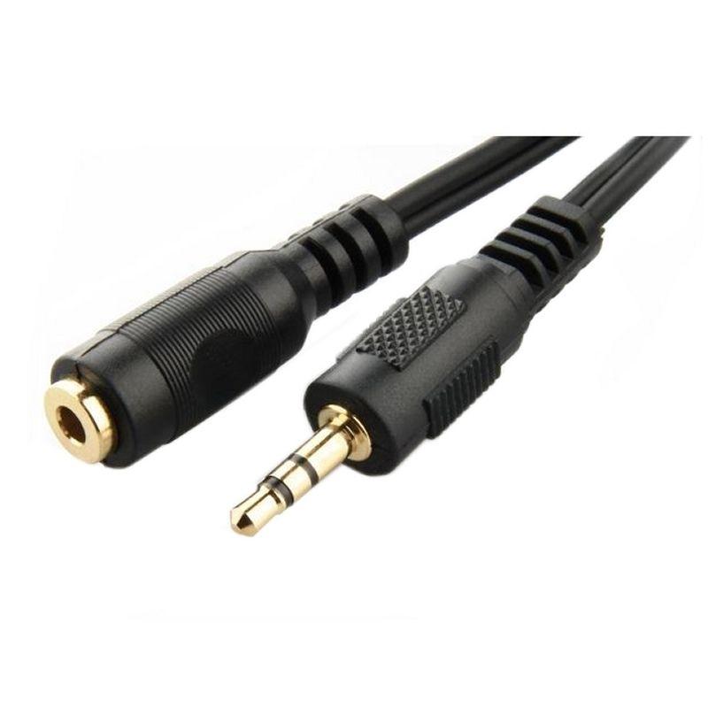 Cabo de Extensão Jack 3,5 mm GEMBIRD CCA-421S-5M (5 Metros - Preto)