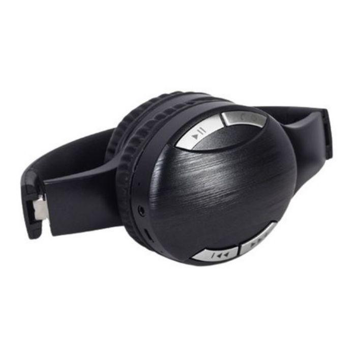 Headset GEMBIRD BTHS-01-BK (Binaural - Circum-aural - 40 mm - Preto) — miniatura 2
