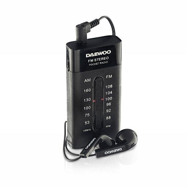 Rádio Portátil DAEWOO DW1109 (3,5 mm - Preto), miniatura 3