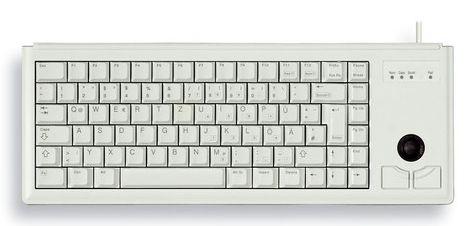 Teclado CHERRY G84-4400 (Alemão - Tamanho completo - PS/2 - Cinzento)