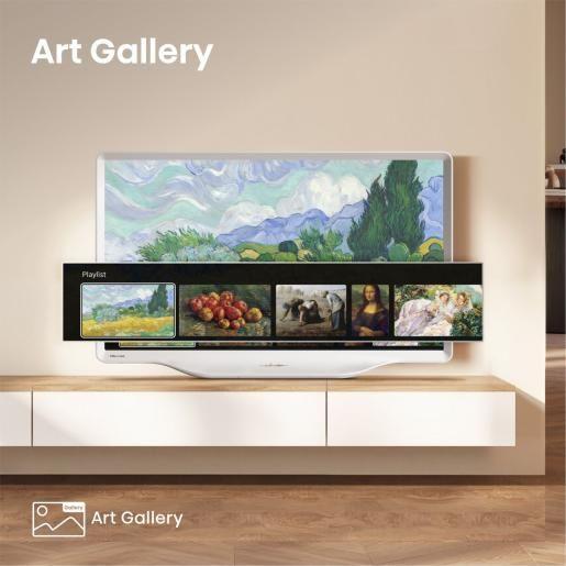 Televisão HISENSE TV 43S5Q (43" - QLED - 4K Ultra HD - Branco e Prateado), miniatura 6