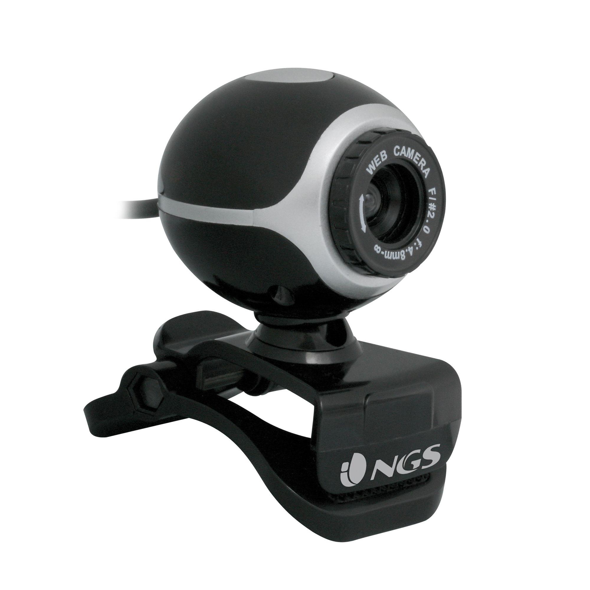 Webcam NGS XpressCam 300 (USB 2.0 - Windows Vista, XP, 2000 - Preto e Prateado) — miniatura 3